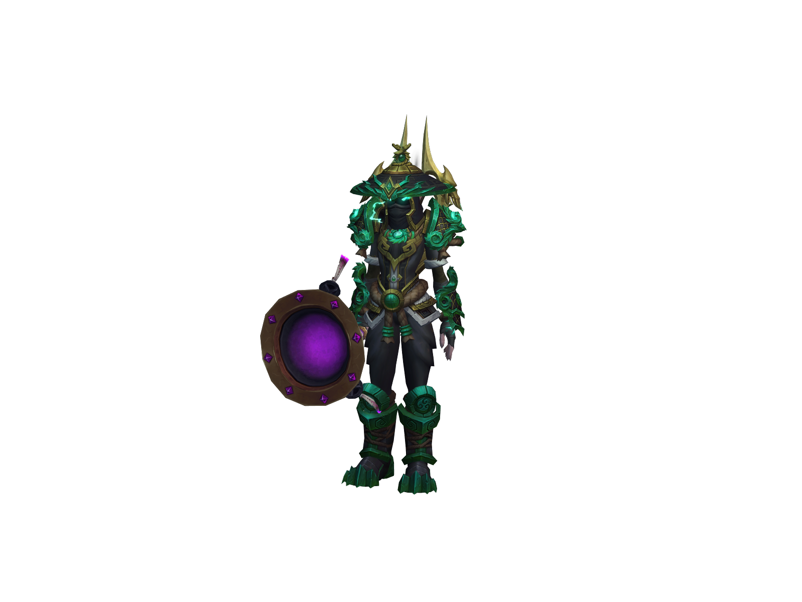 Sessniishe 3D character render