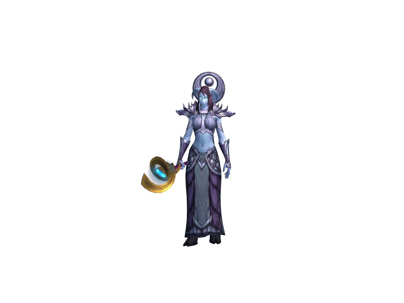 Cyllina 3D character render