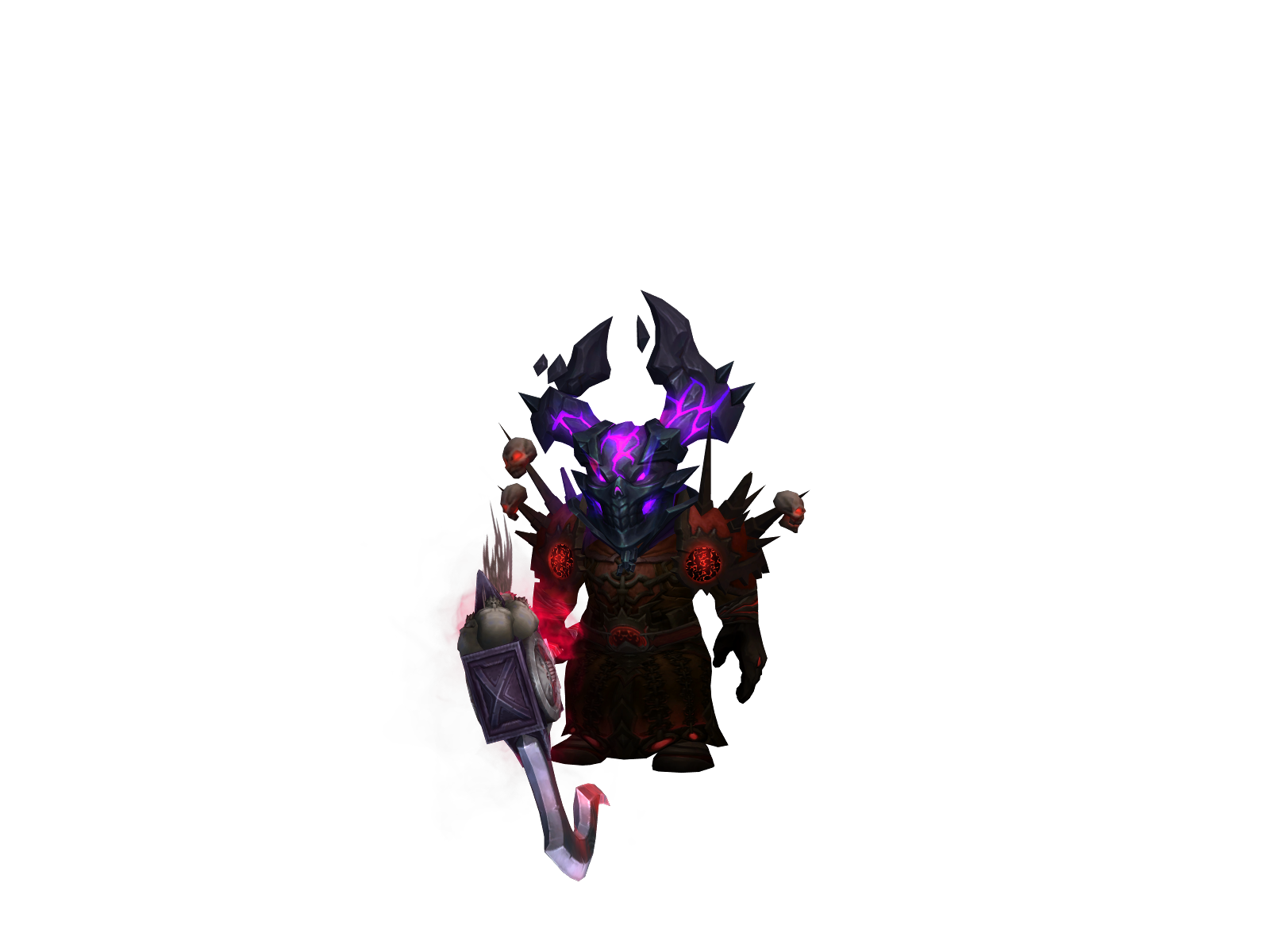 Nurtlock 3D character render
