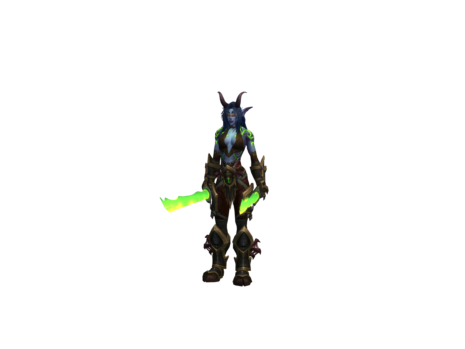 Felyssea 3D character render