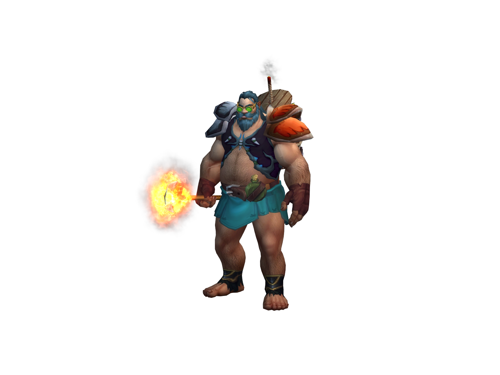 Grukthar 3D character render