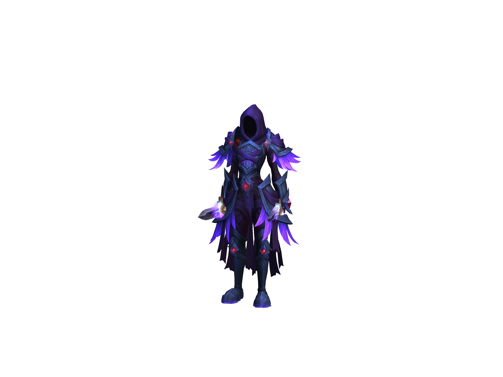 Vanished 3D character render