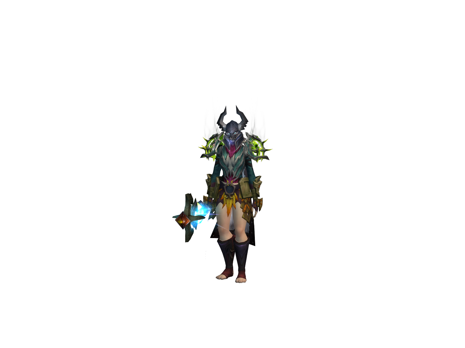 Omnidknight 3D character render