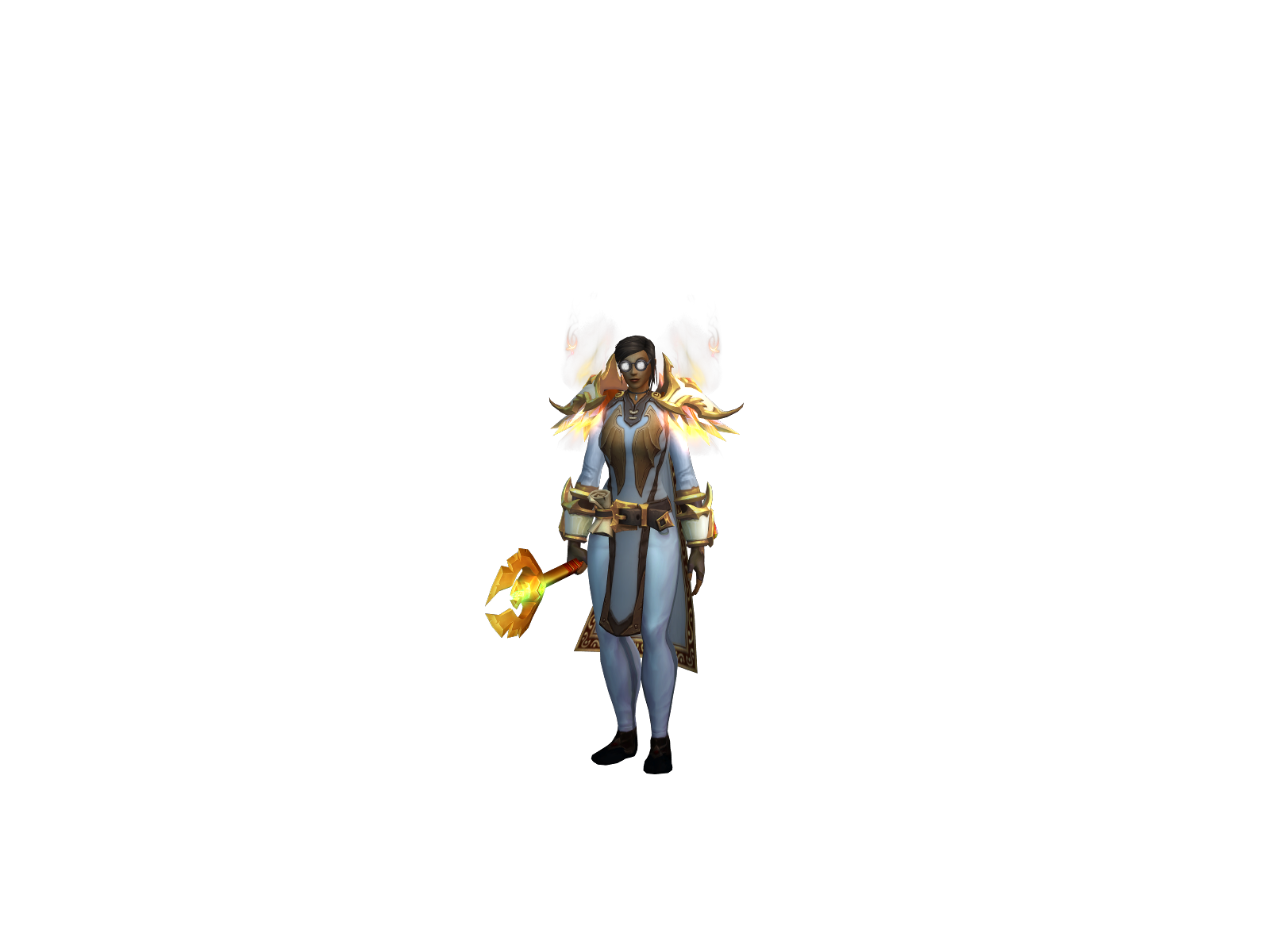 Hanablink 3D character render