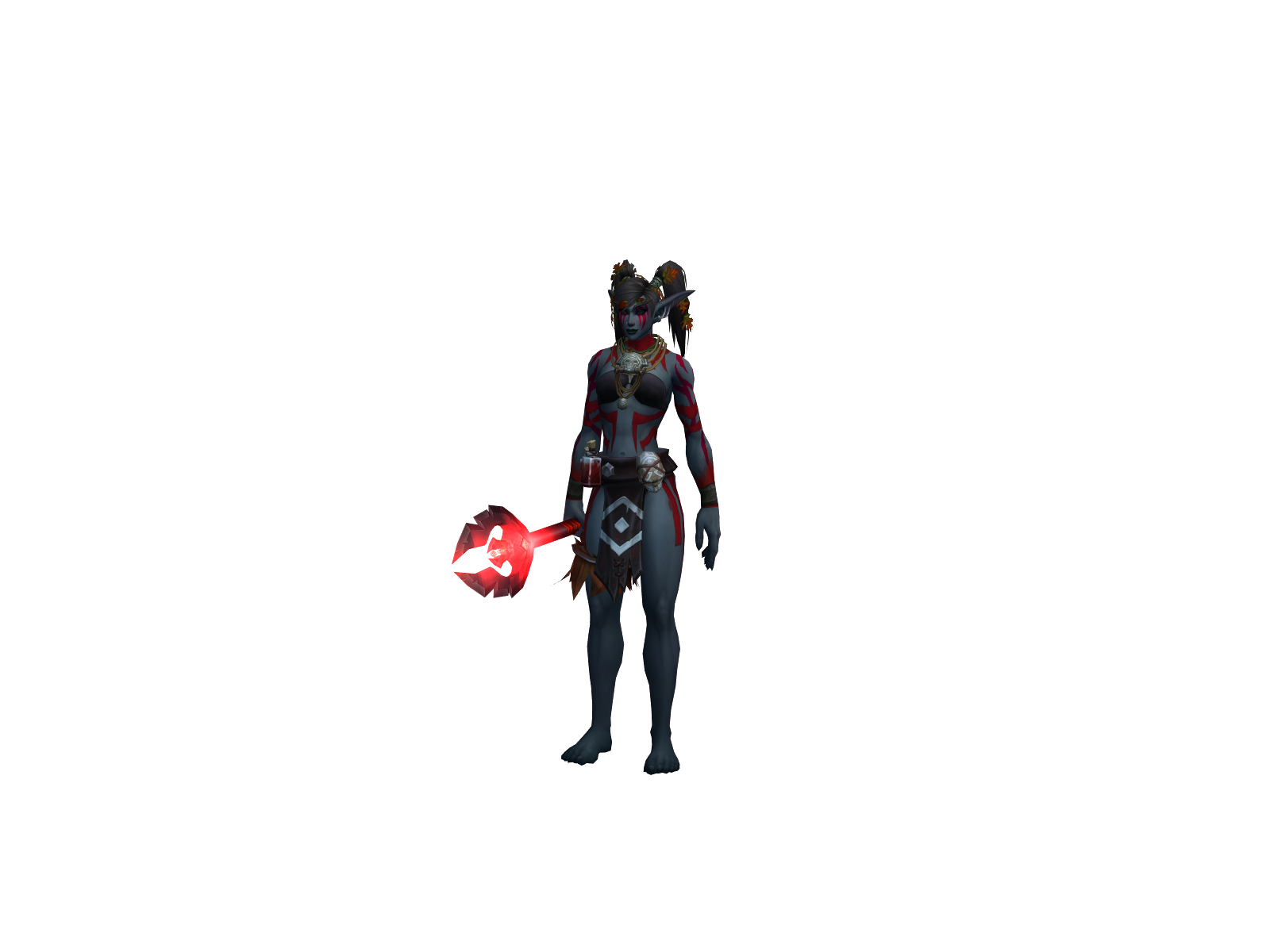 Orzekia 3D character render