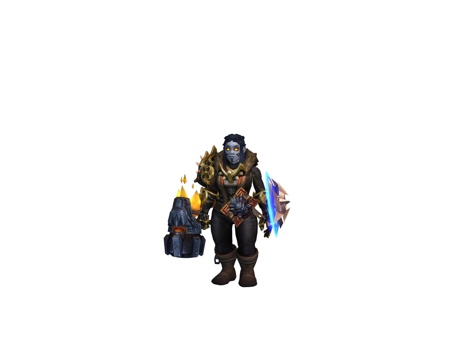 Elaryiia 3D character render