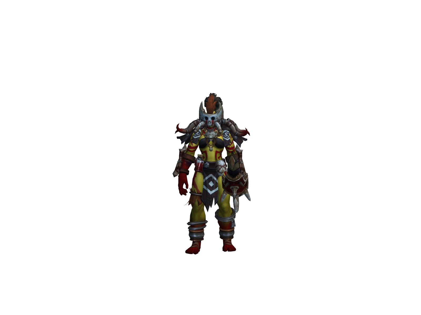 Salsmad 3D character render