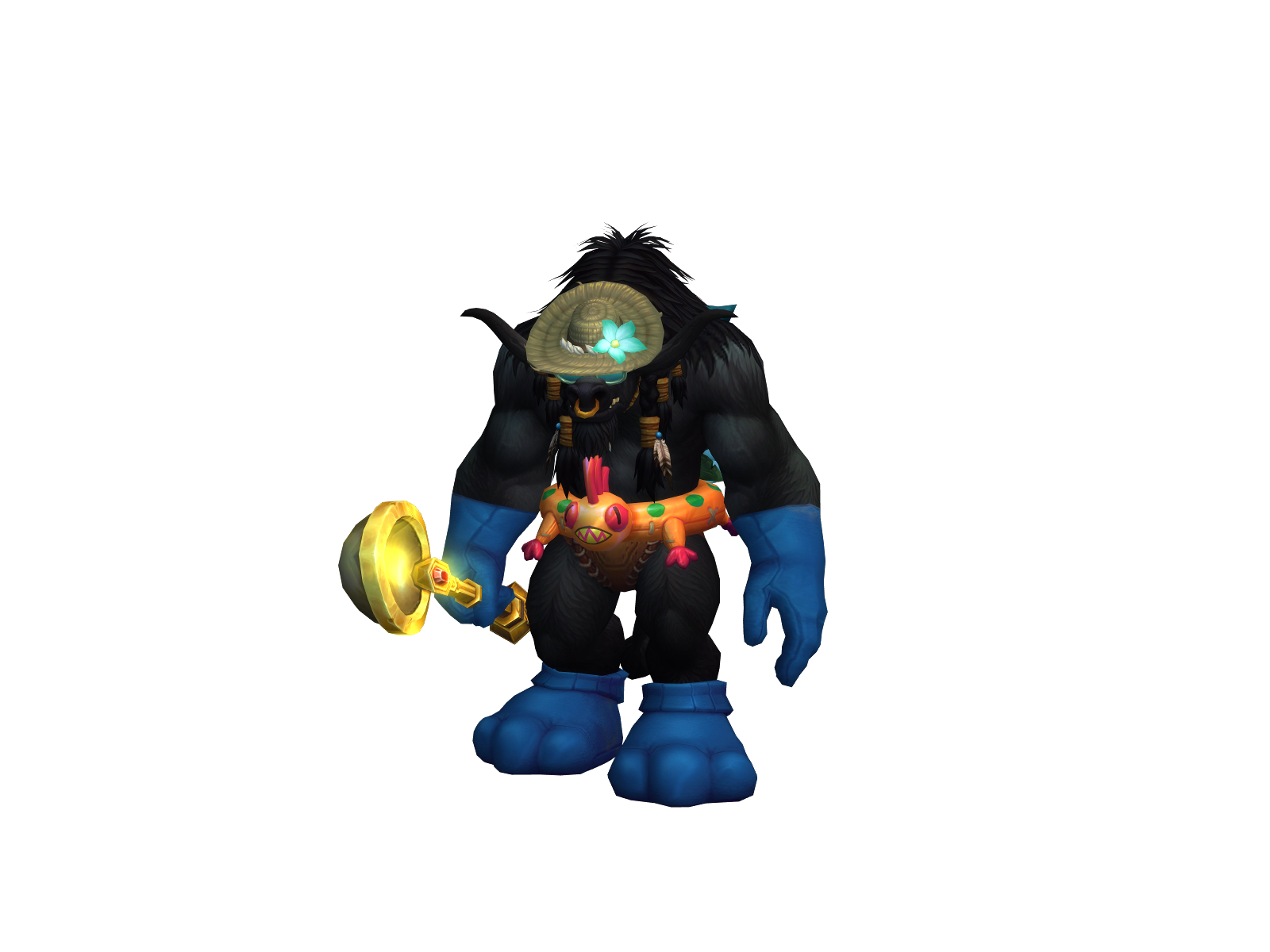 Troegenator 3D character render