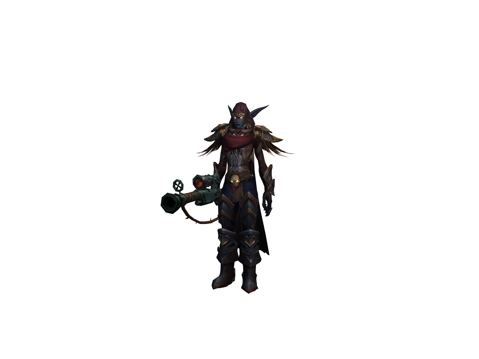 Aignóbil 3D character render