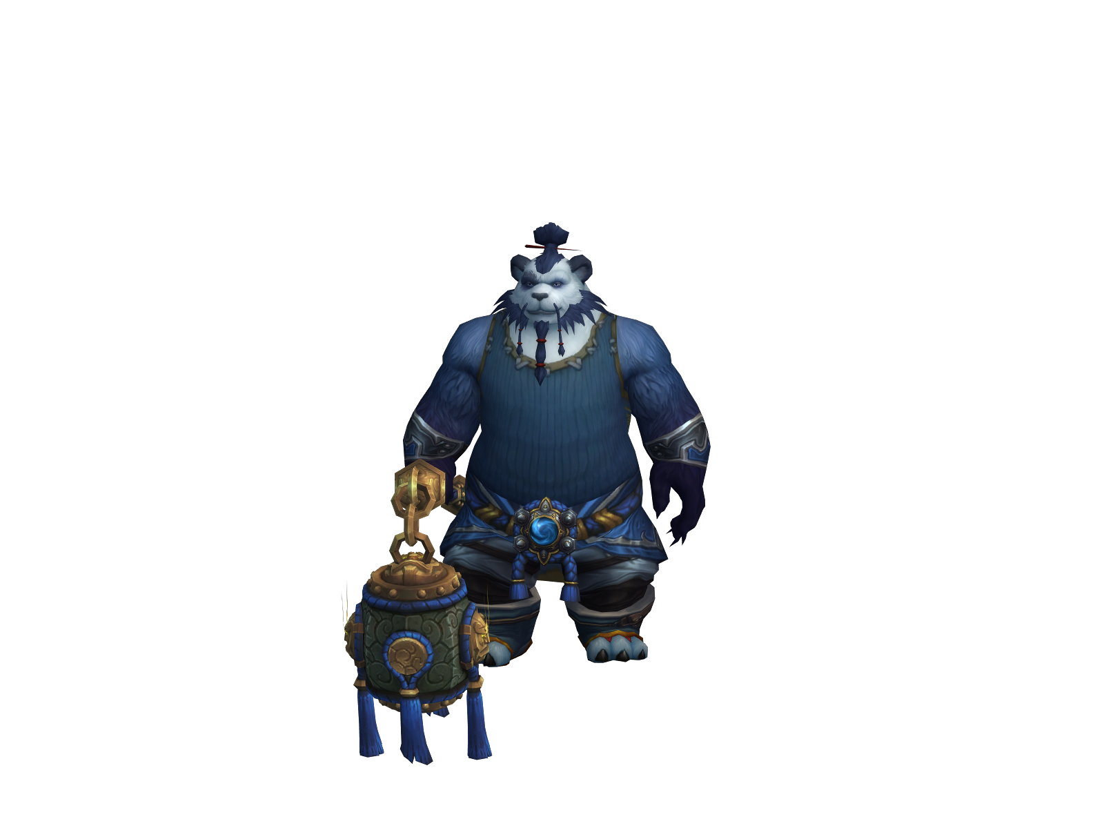 Kromrax 3D character render