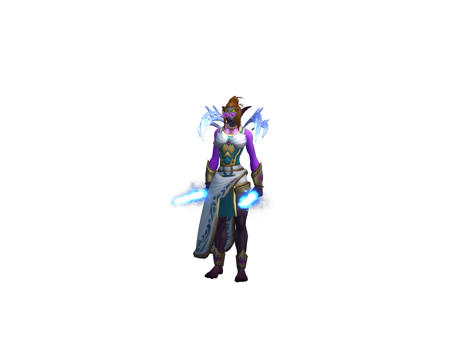 Demonpope 3D character render