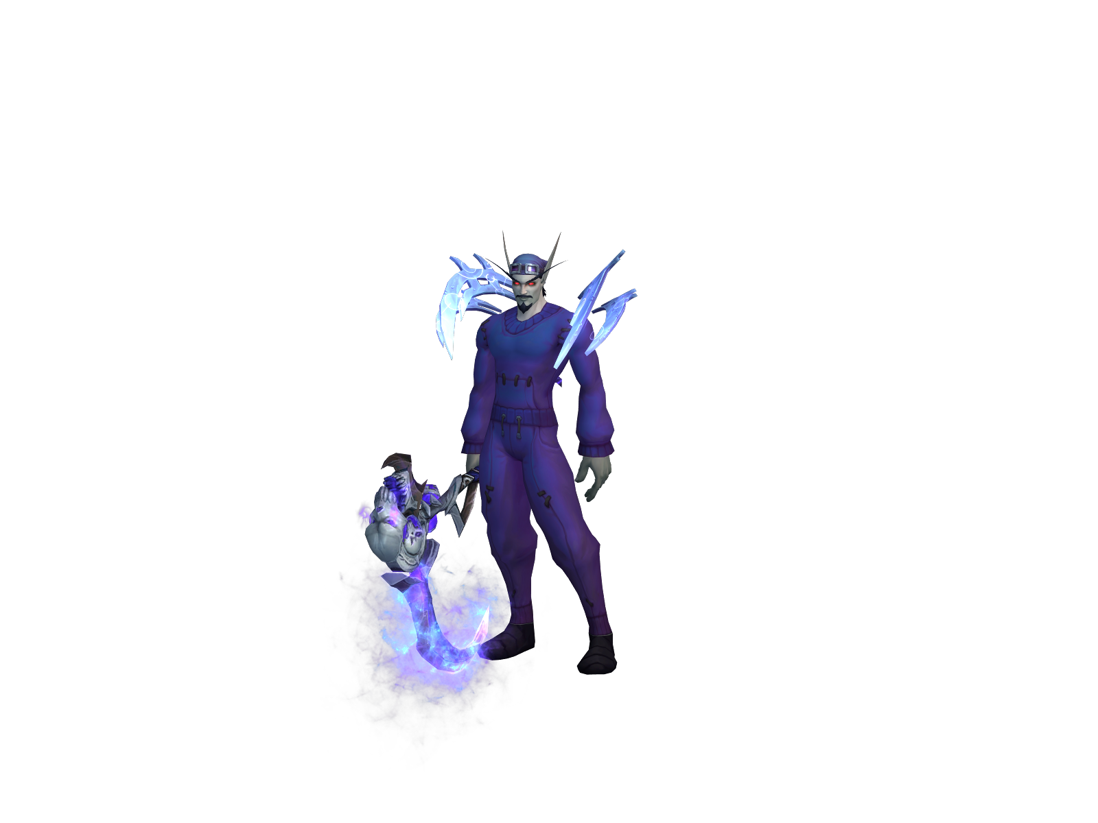 Fantasmikos 3D character render