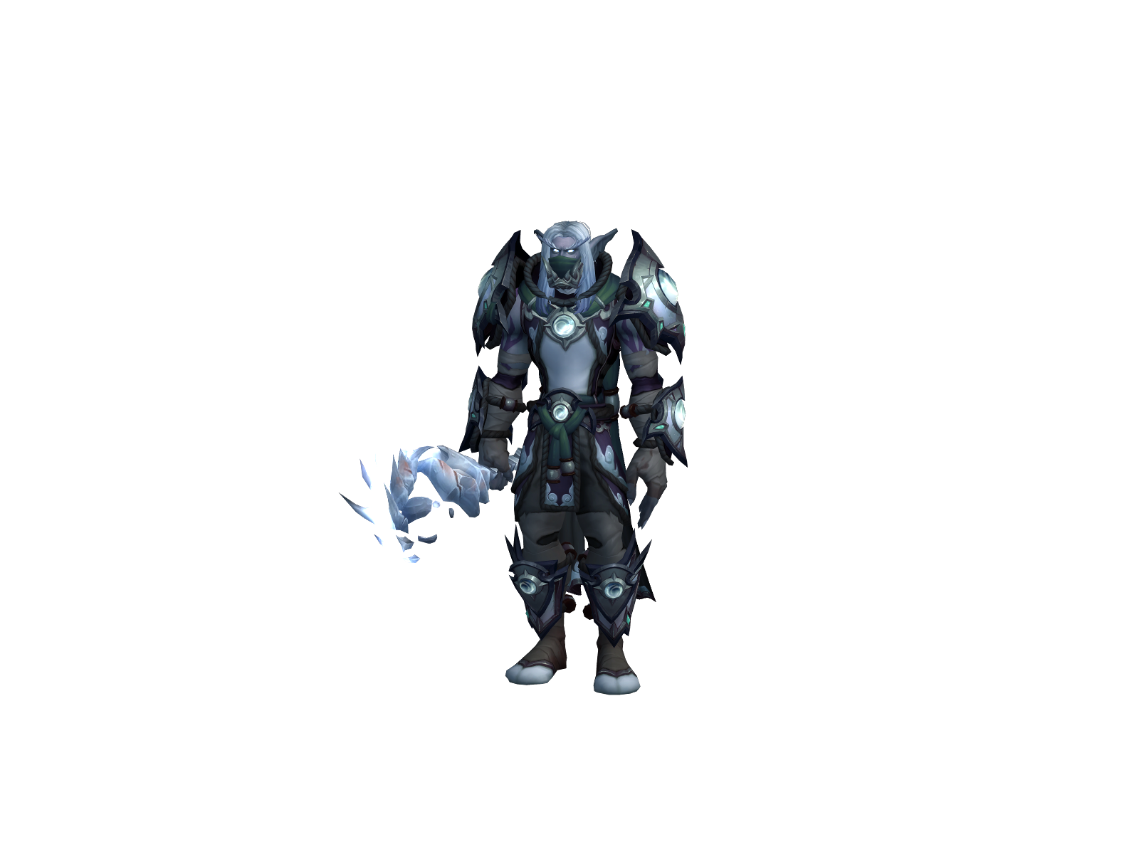 Mistflowing 3D character render
