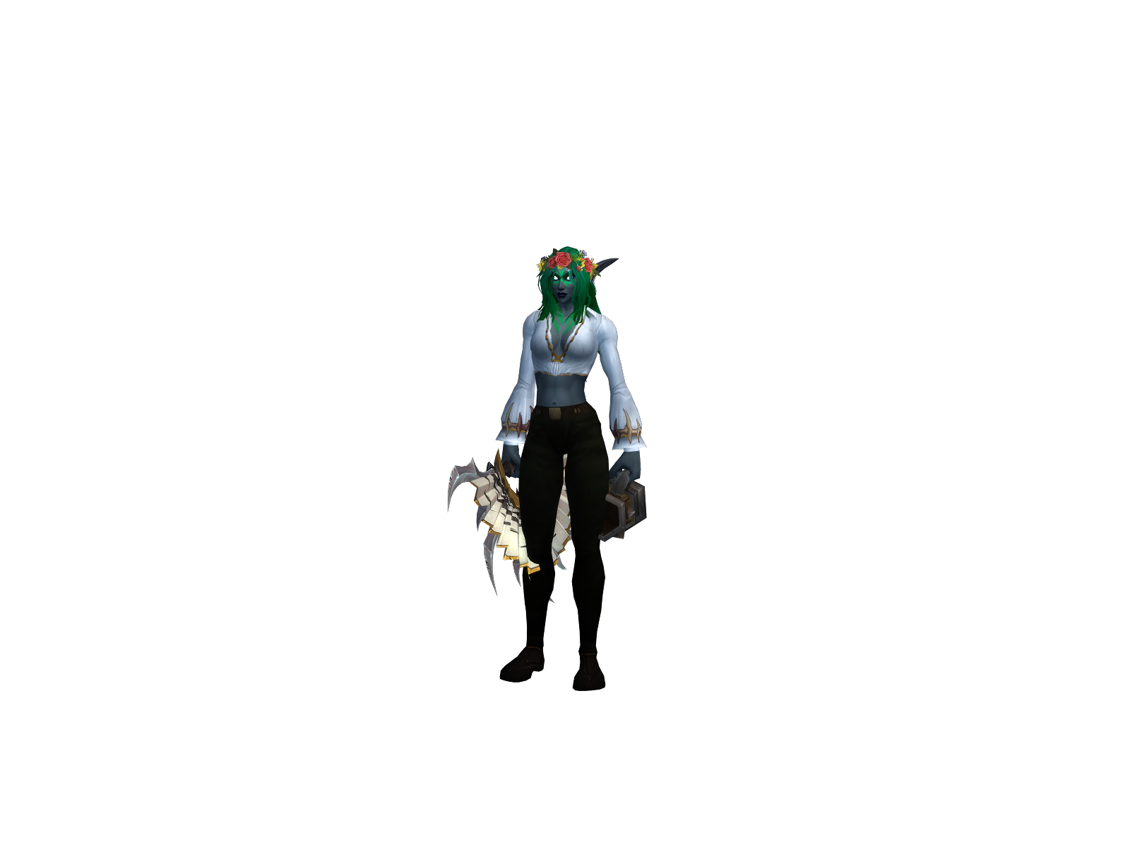 Mistweaves 3D character render