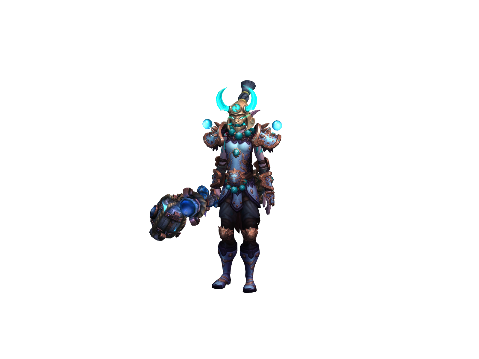 Cleavefist 3D character render