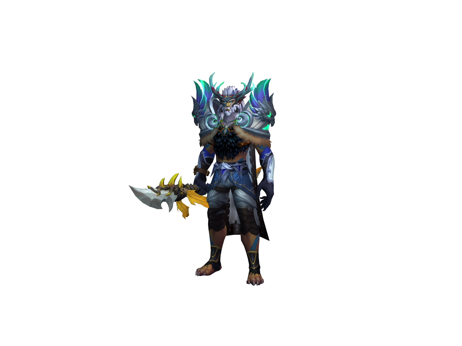 Bluebatbear 3D character render