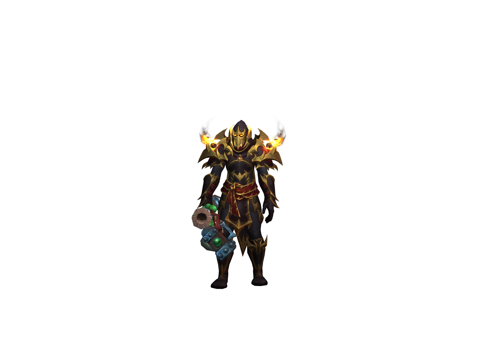 Desomk 3D character render