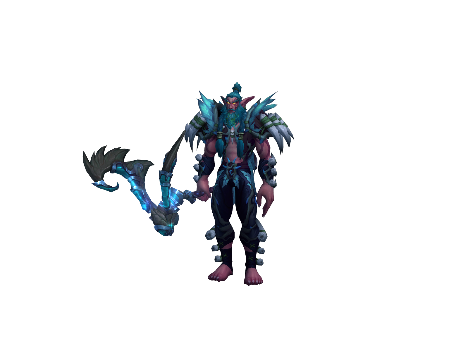 Riwaka 3D character render