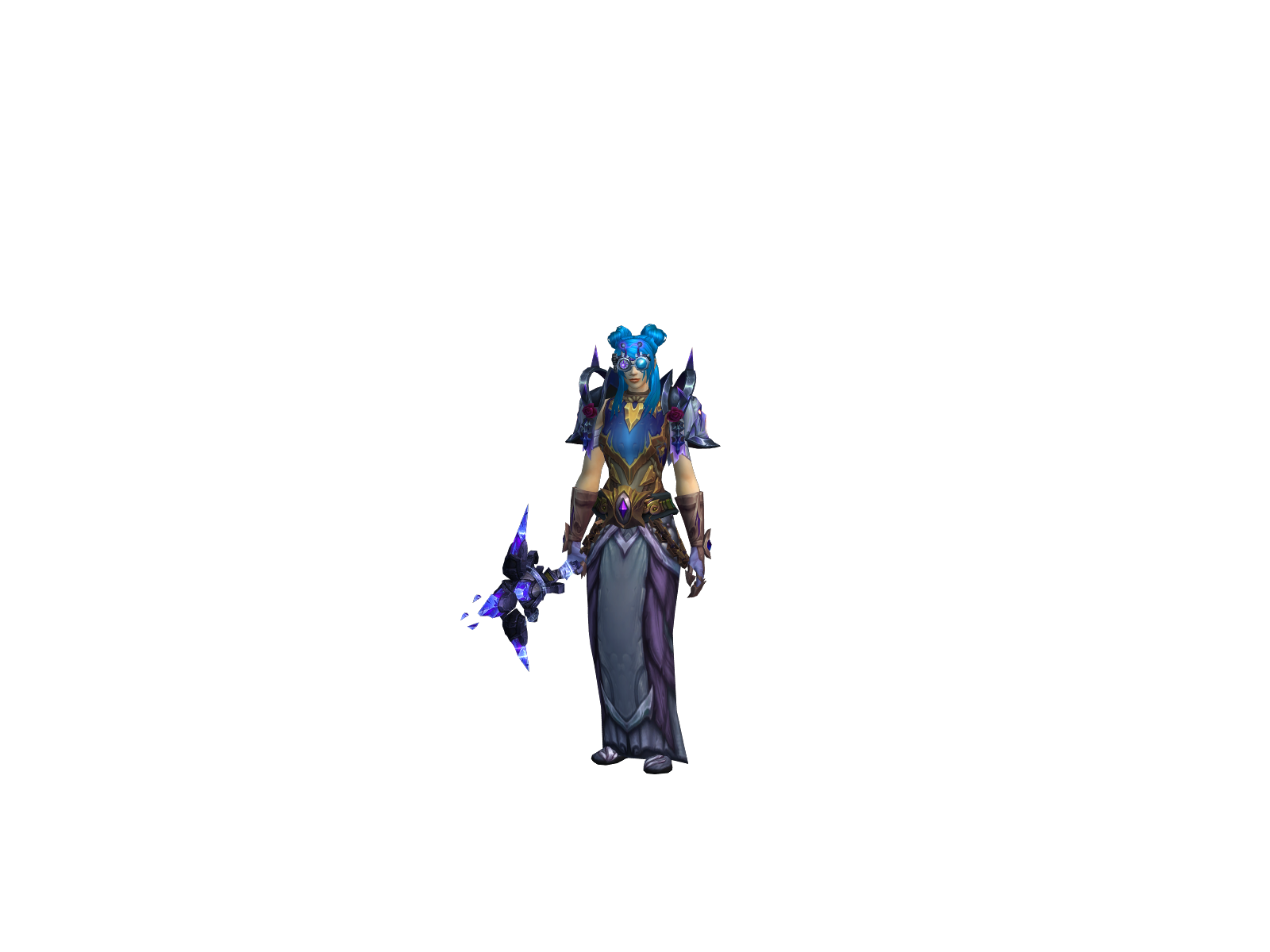Marselliee 3D character render
