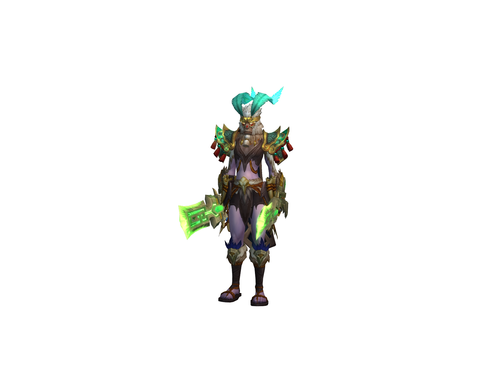 Mistouch 3D character render