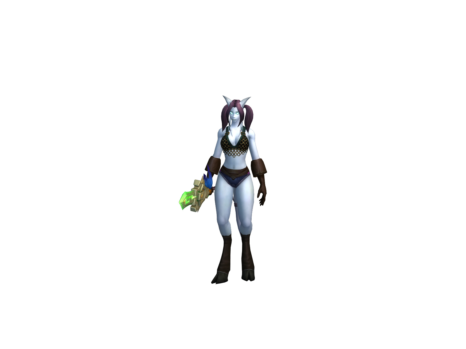 Jloura 3D character render