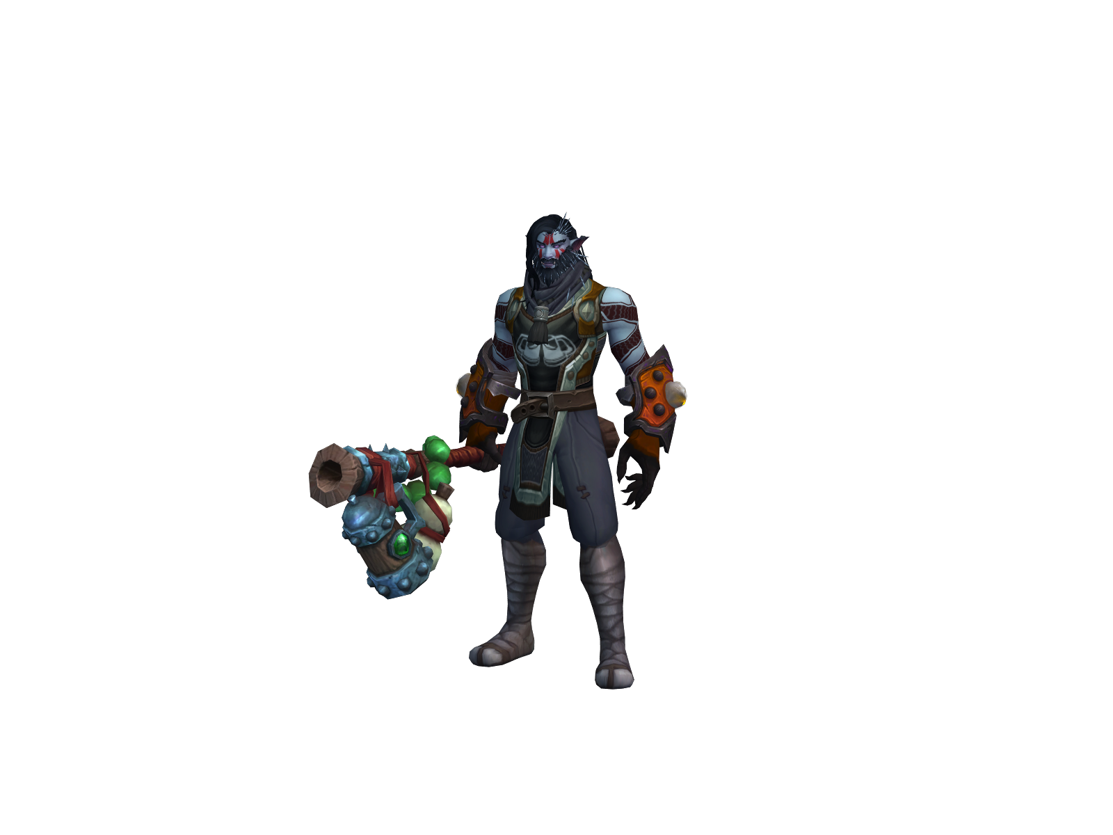 Garedkain 3D character render