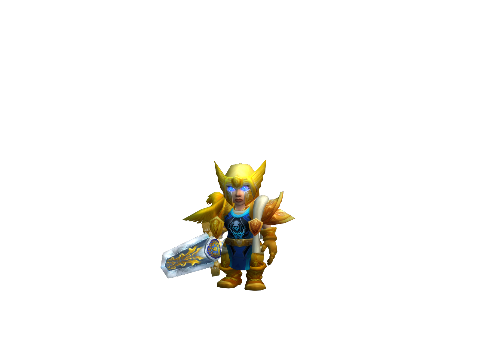 Choppywar 3D character render