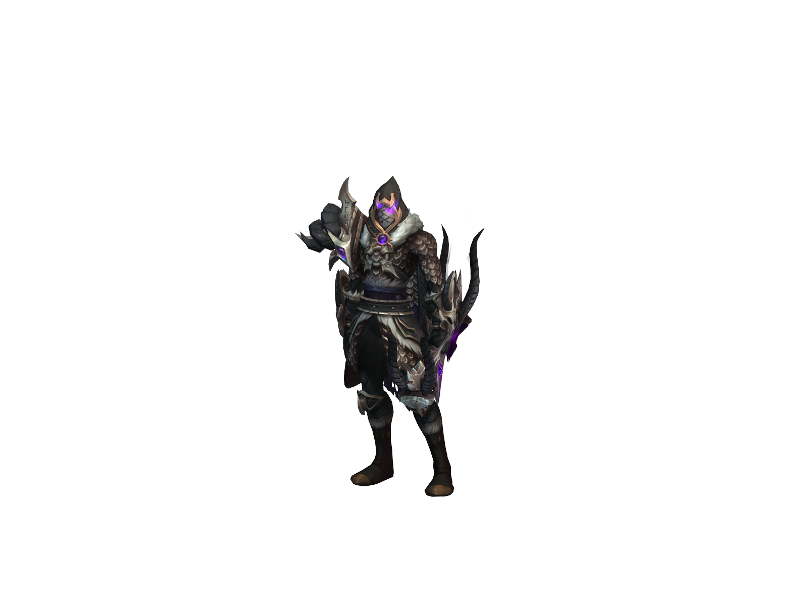 Skydember 3D character render