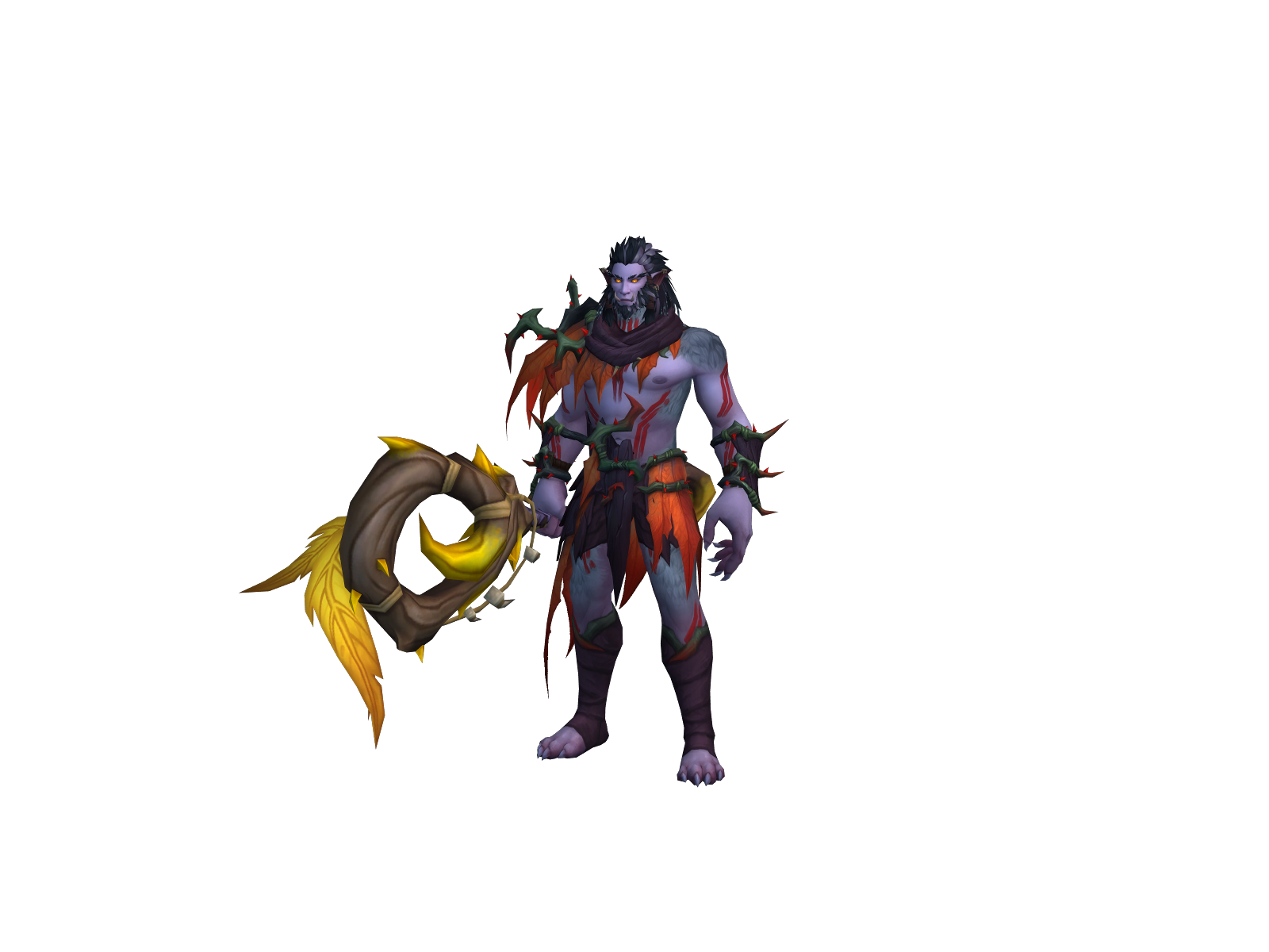 Orunai 3D character render