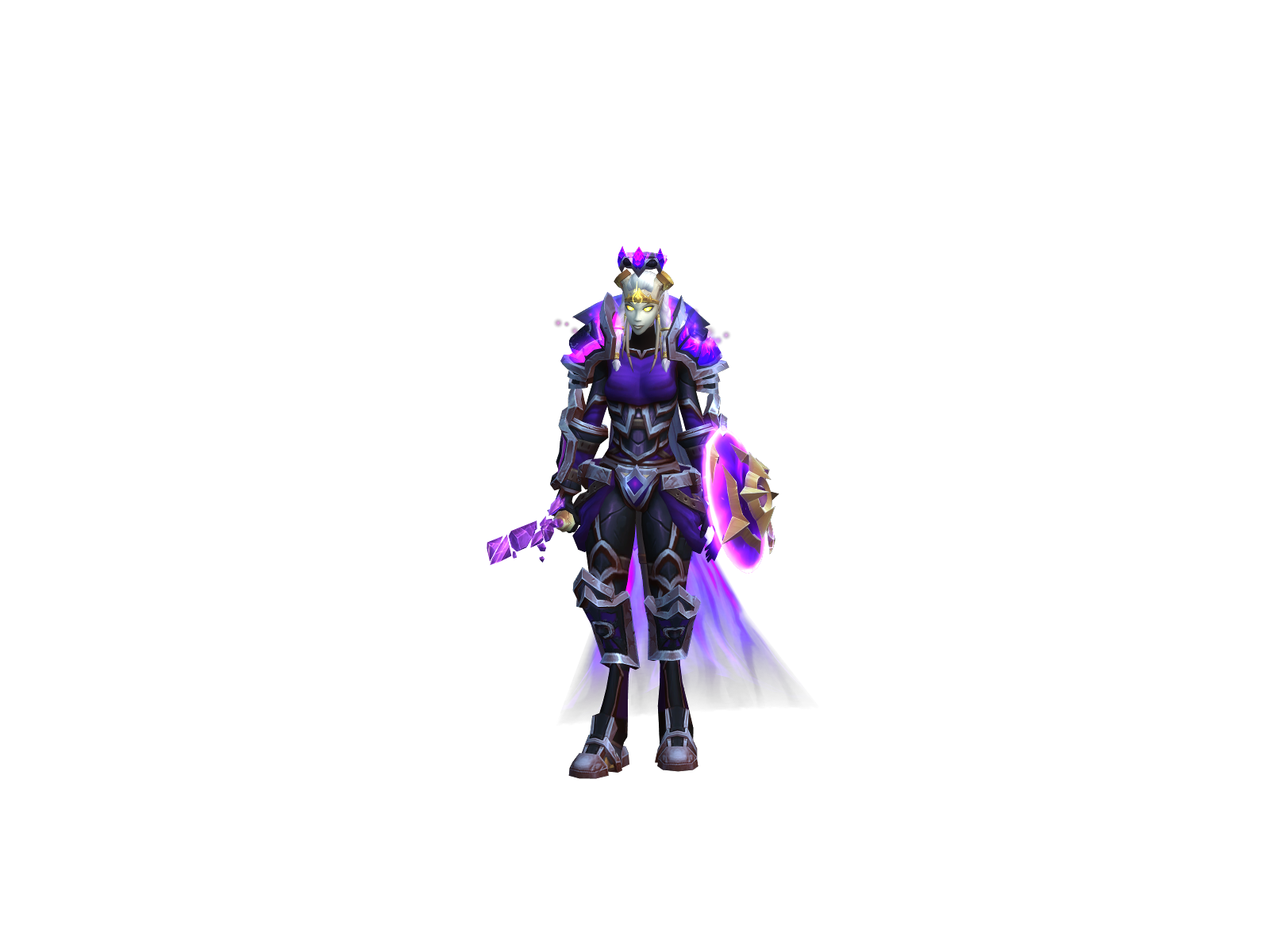 Erebuel 3D character render