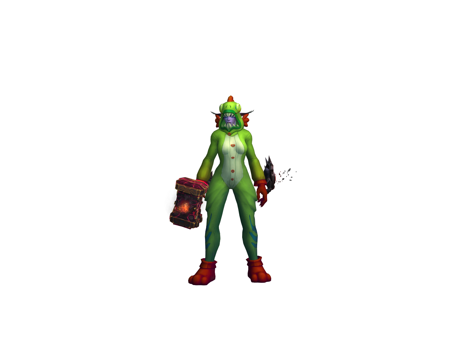 Keh 3D character render