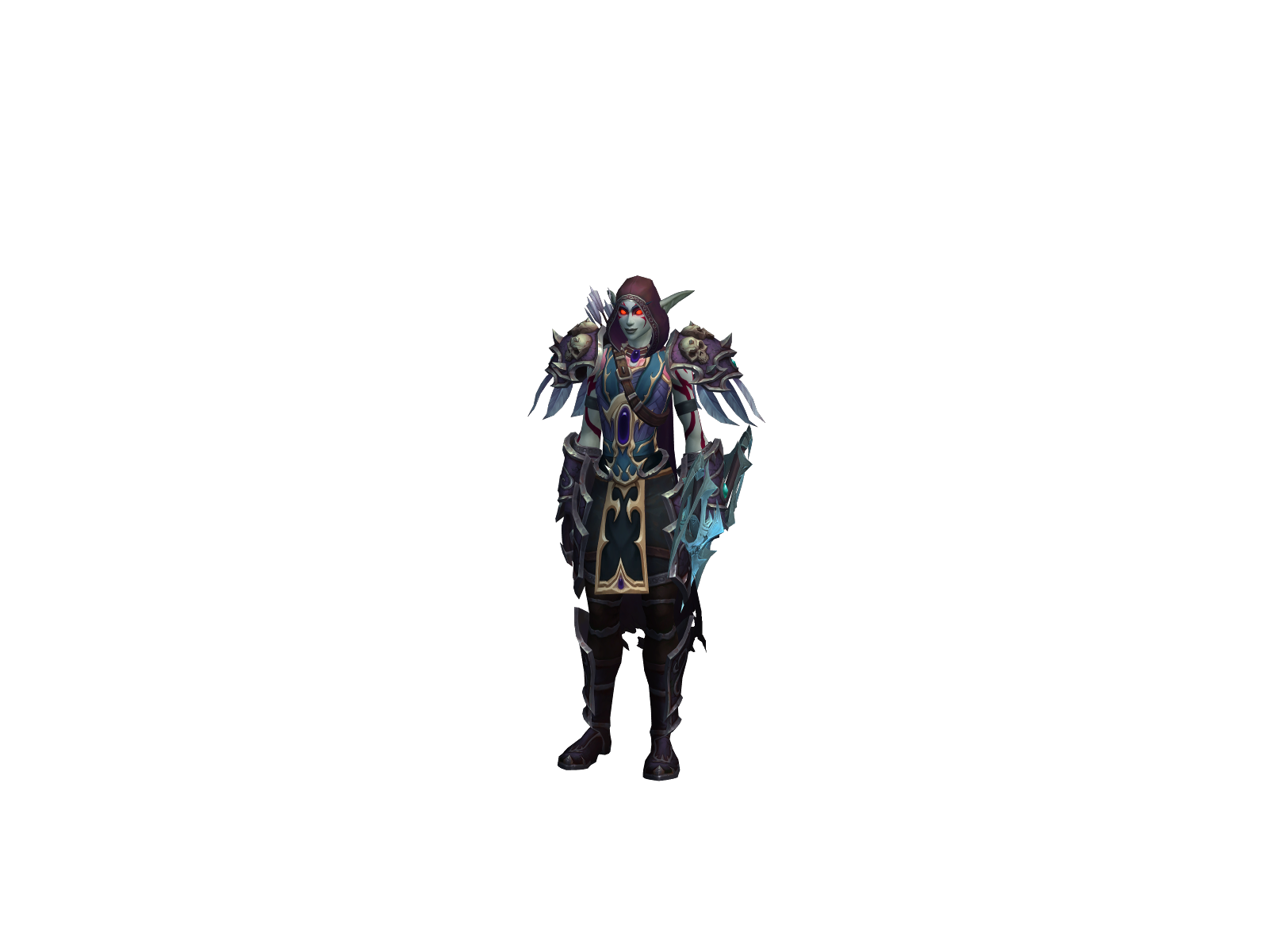 Kazejin 3D character render