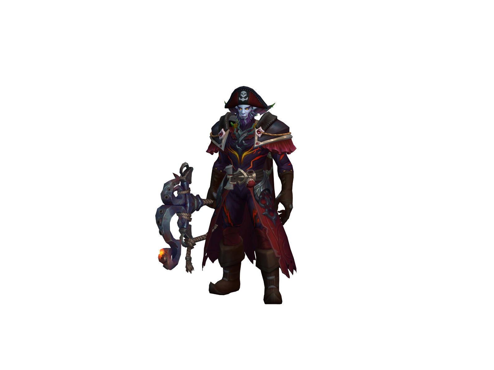 Psybur 3D character render