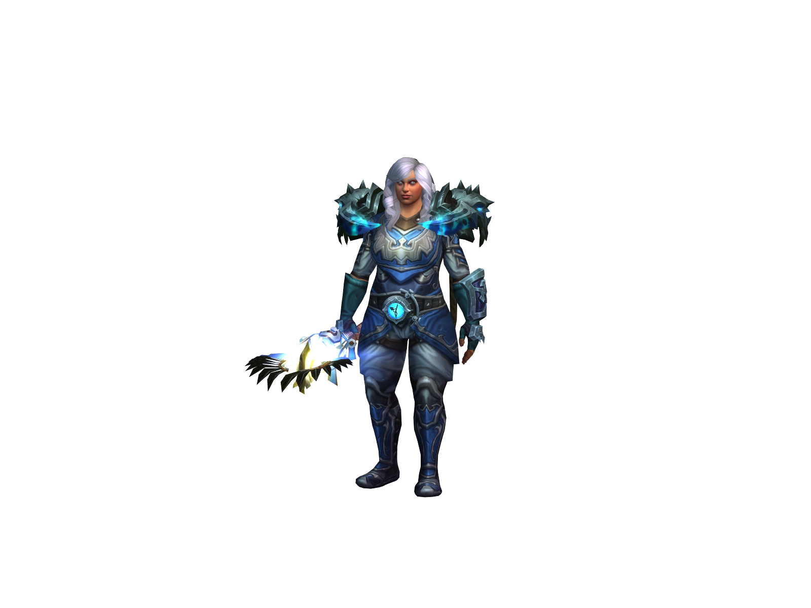 Zalorius 3D character render