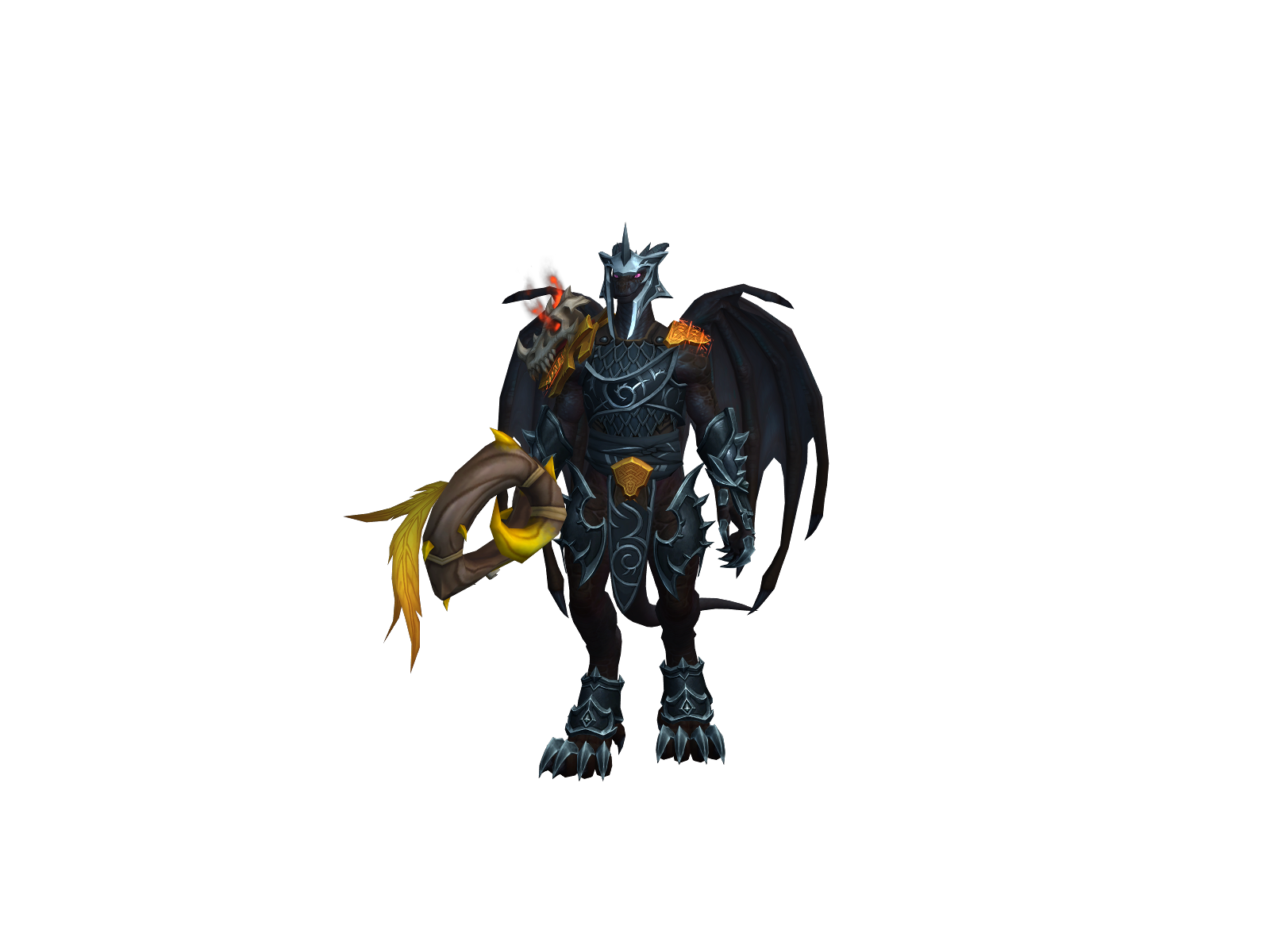 Draconizm 3D character render
