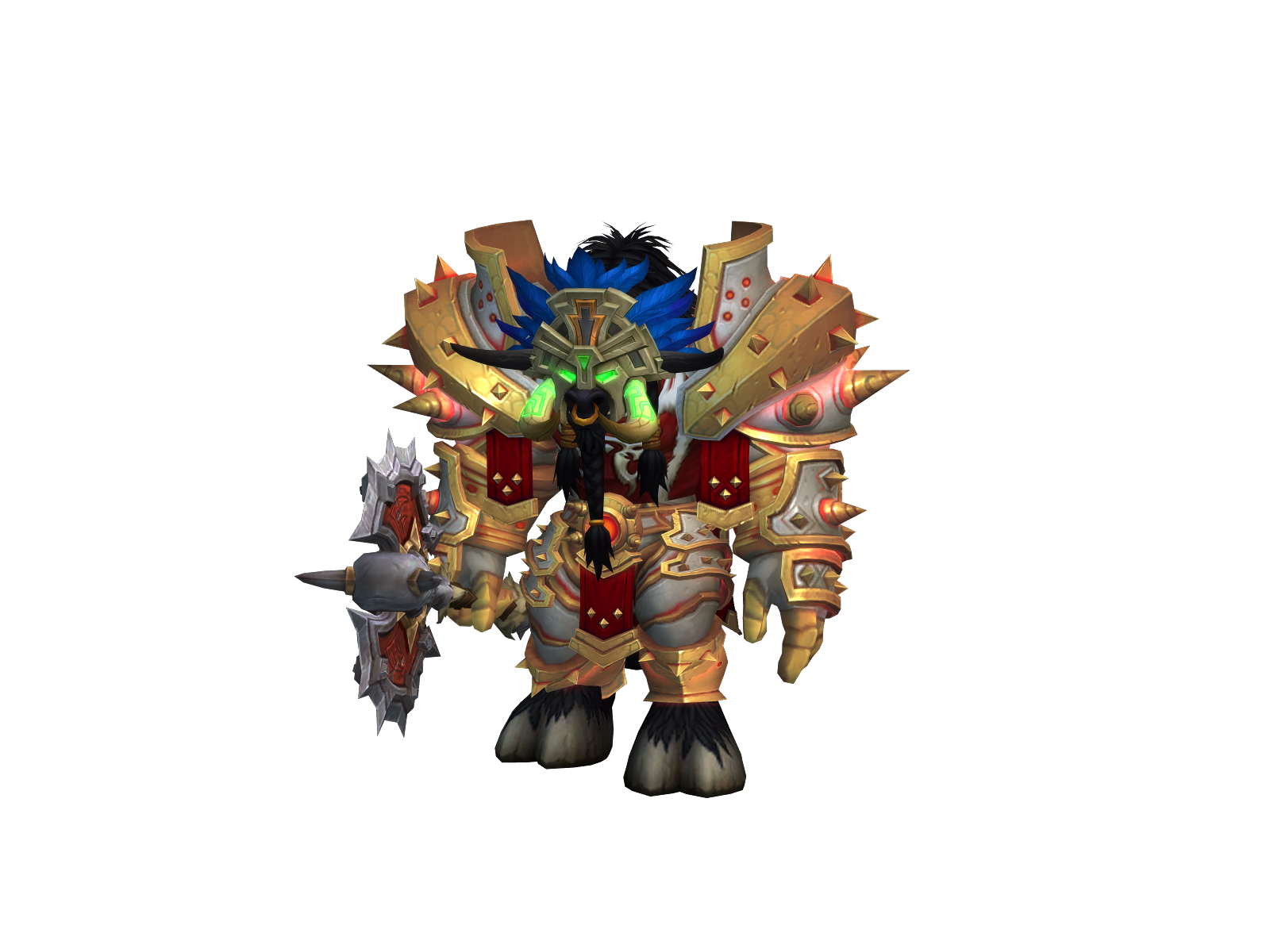 Picahanha 3D character render