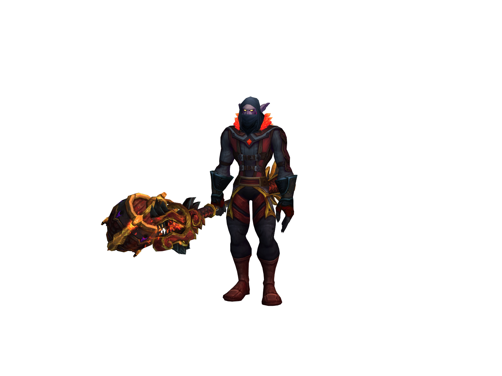 Nadic 3D character render