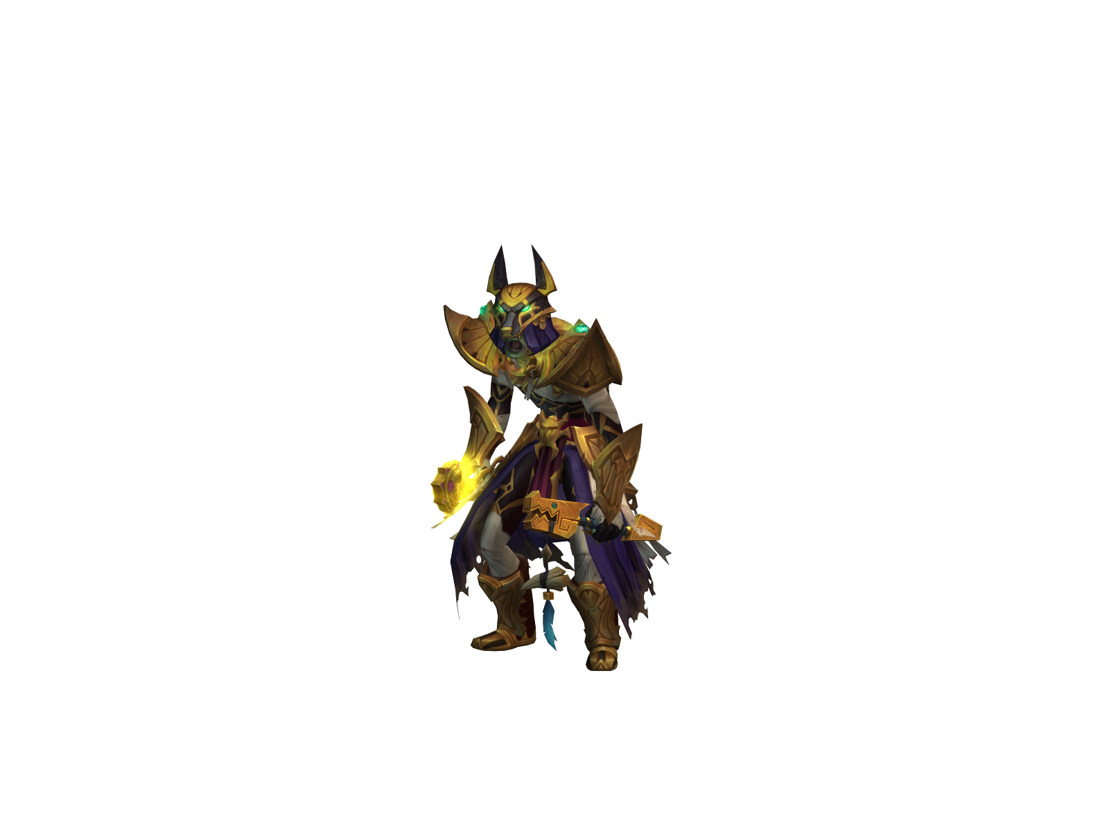 Mystlock 3D character render