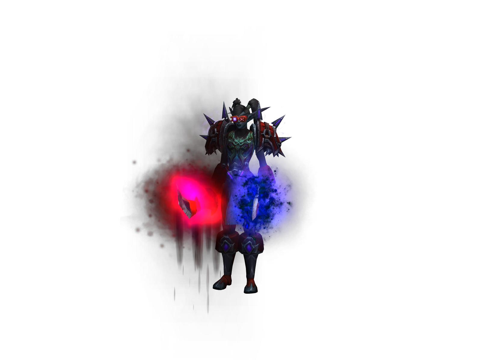 Mimicked 3D character render