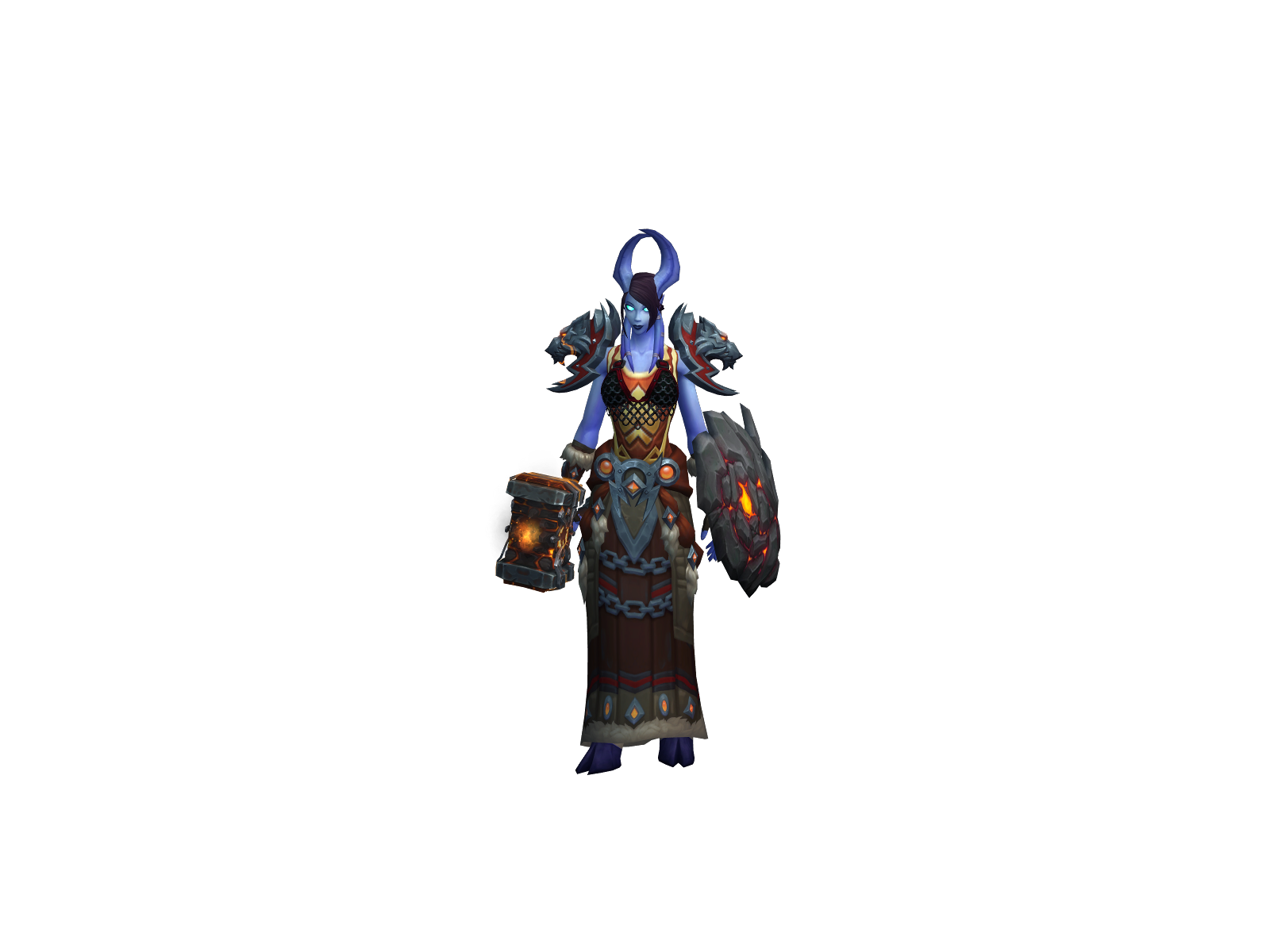 Shamommie 3D character render