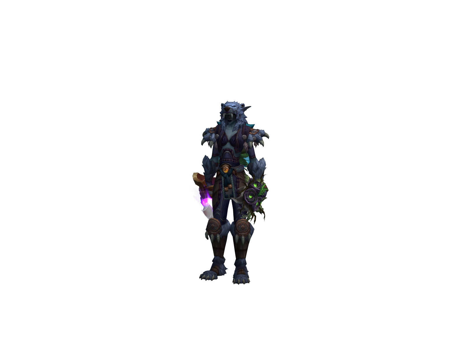 Foresta 3D character render