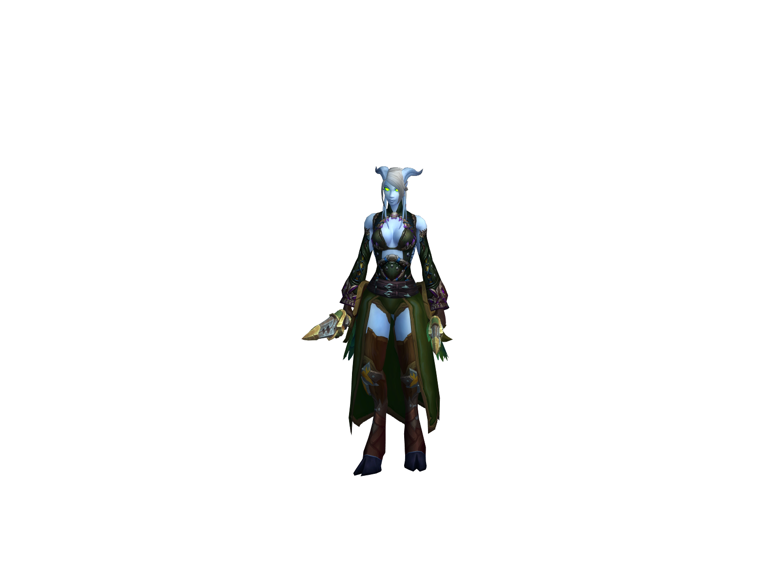 Eliaandra 3D character render