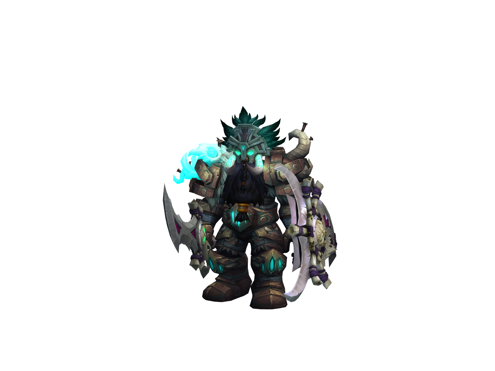 Warrh 3D character render