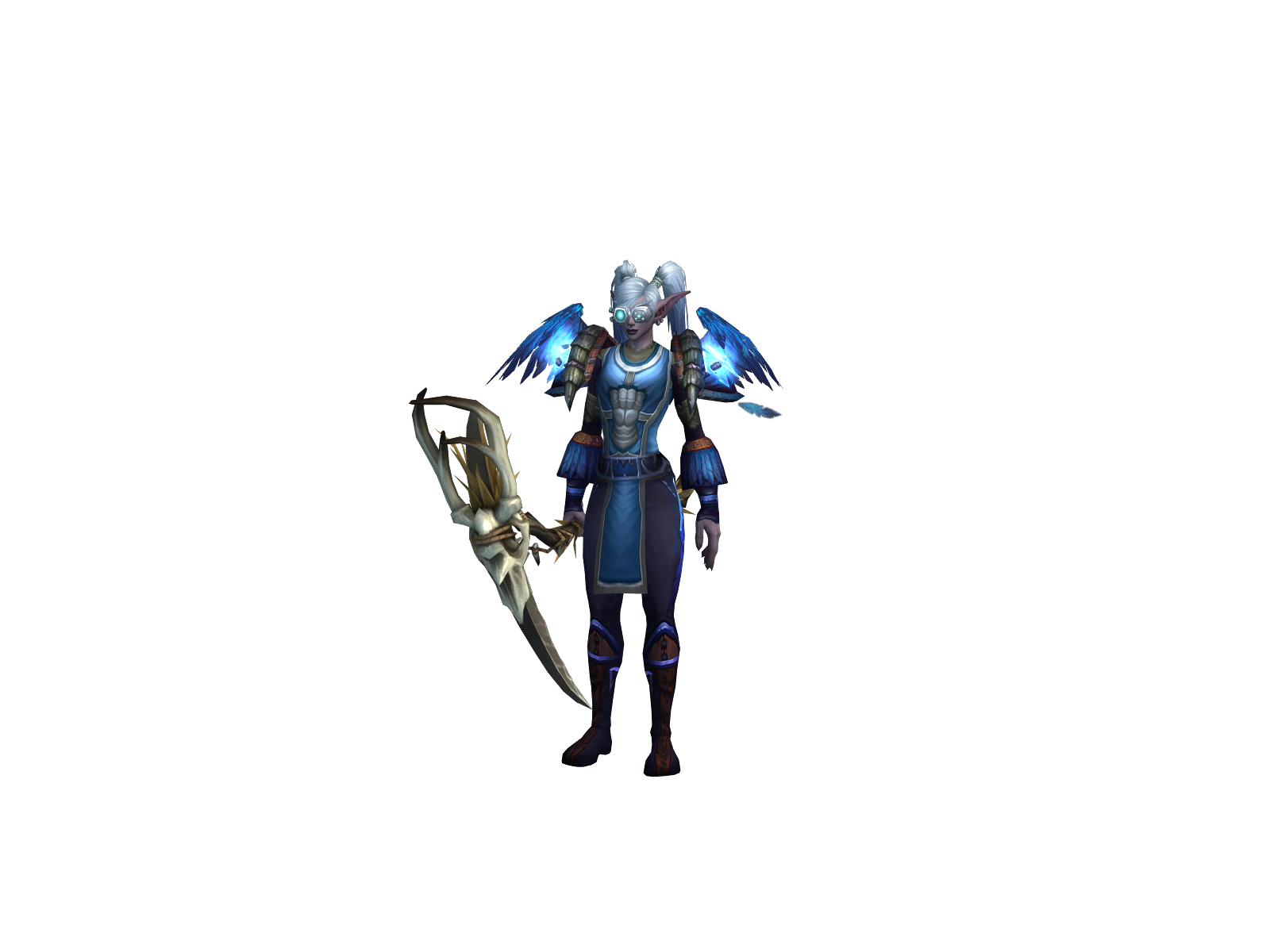 Rrab 3D character render