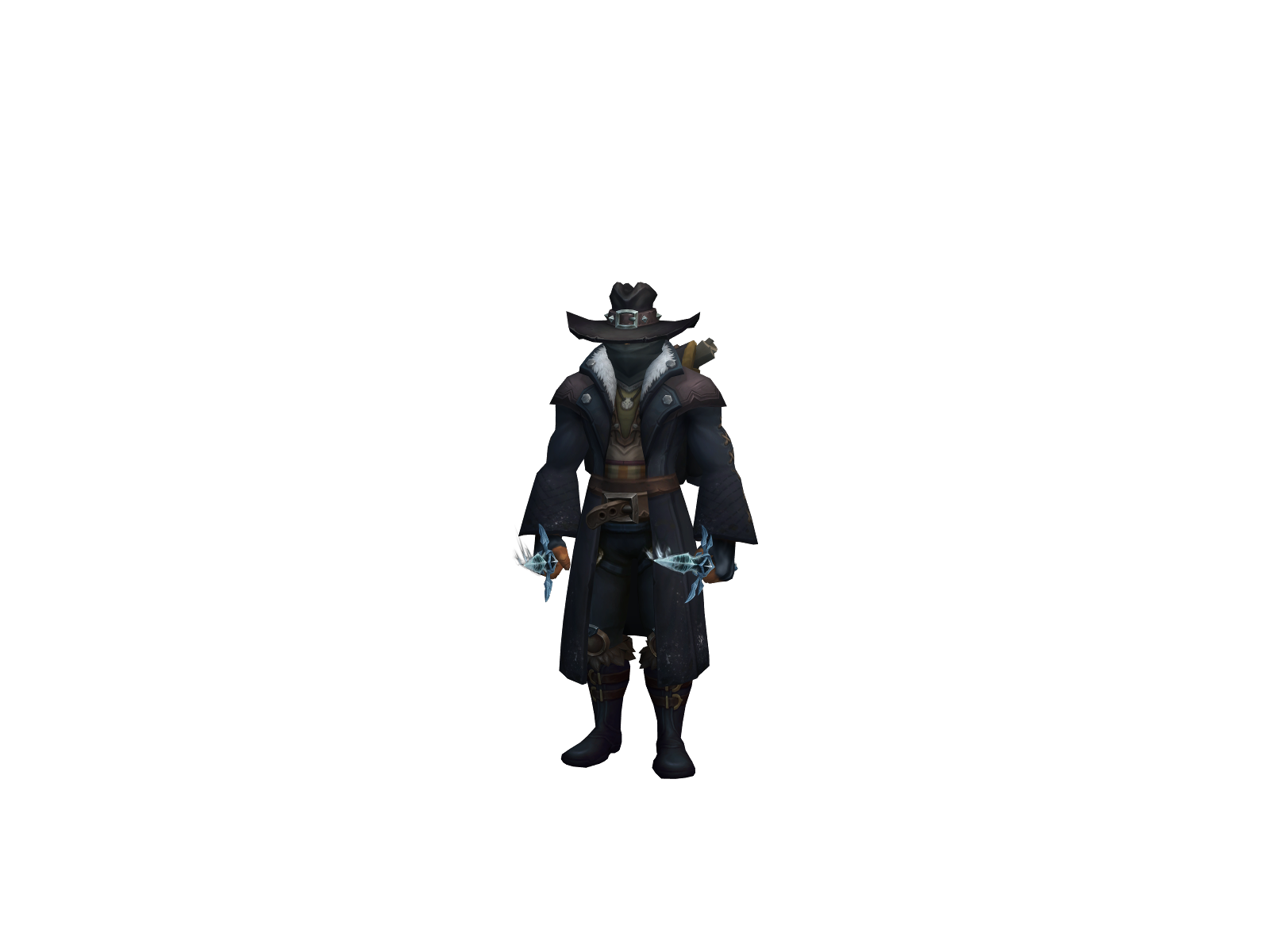 Fishstolley 3D character render