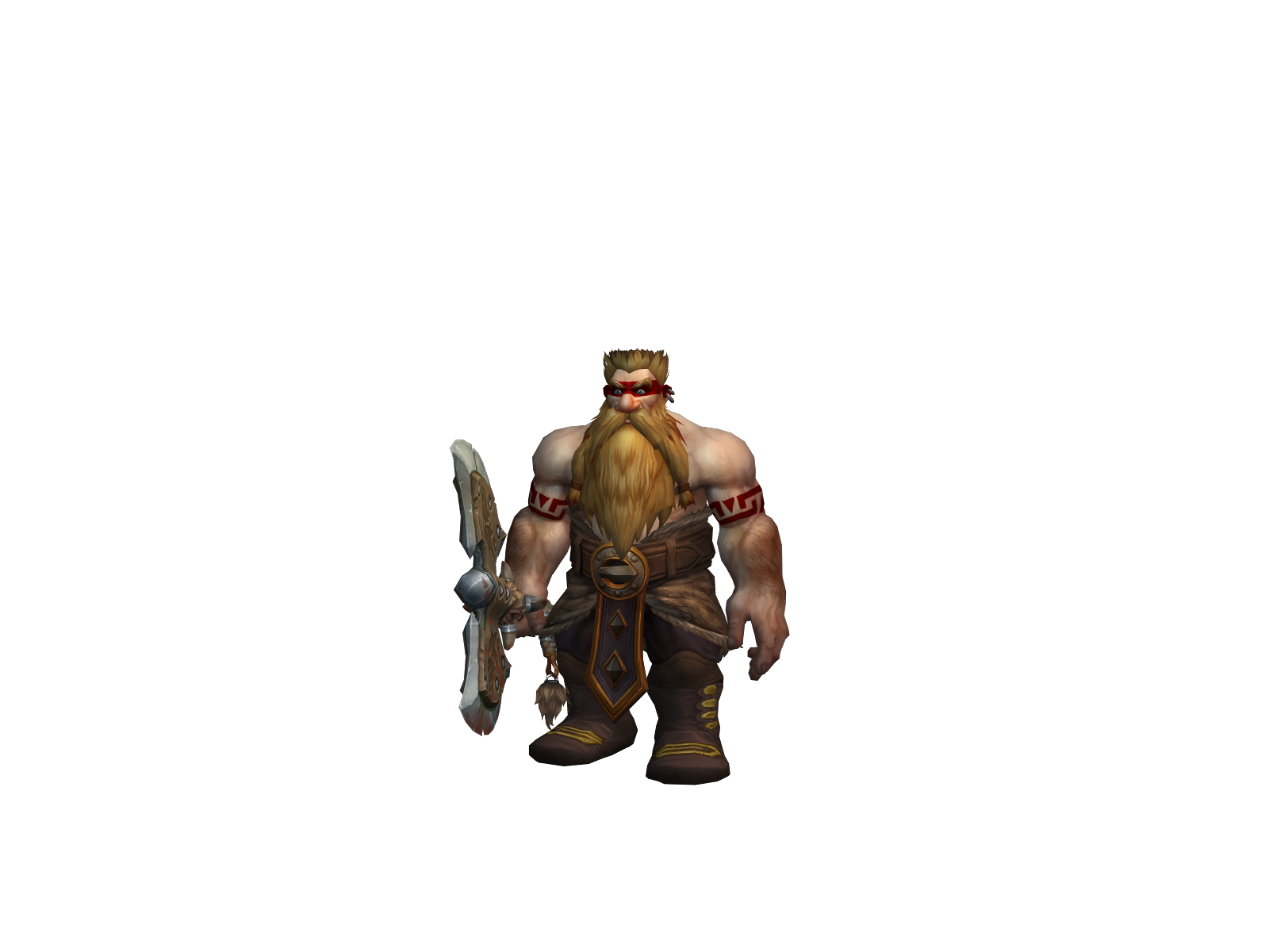 Thorkéll 3D character render