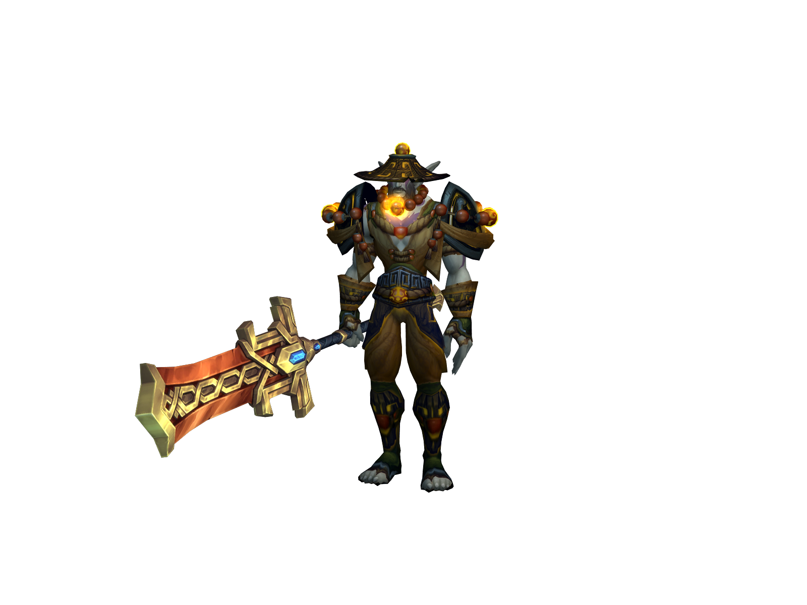 Zenlord 3D character render