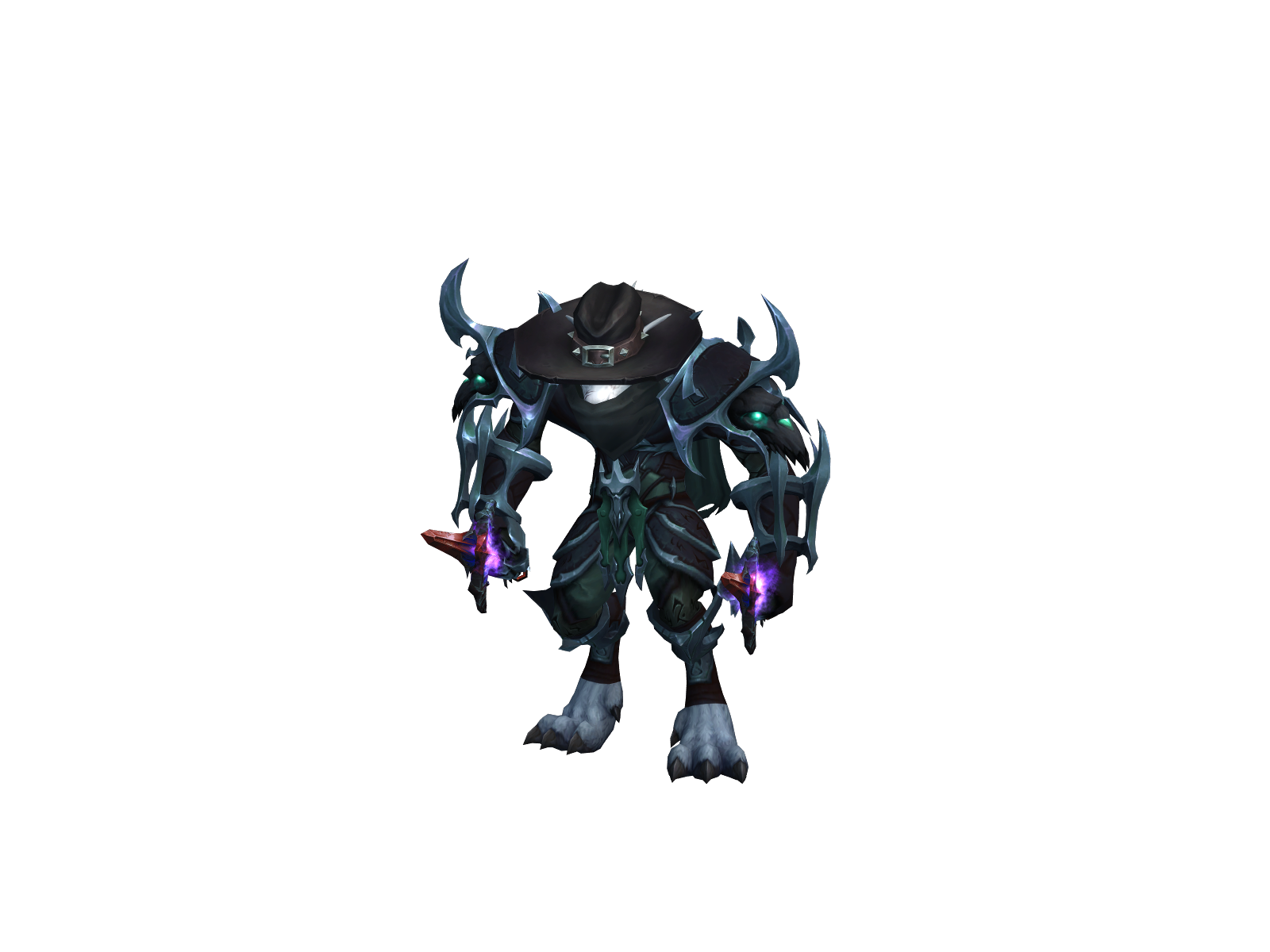 Quigongouge 3D character render