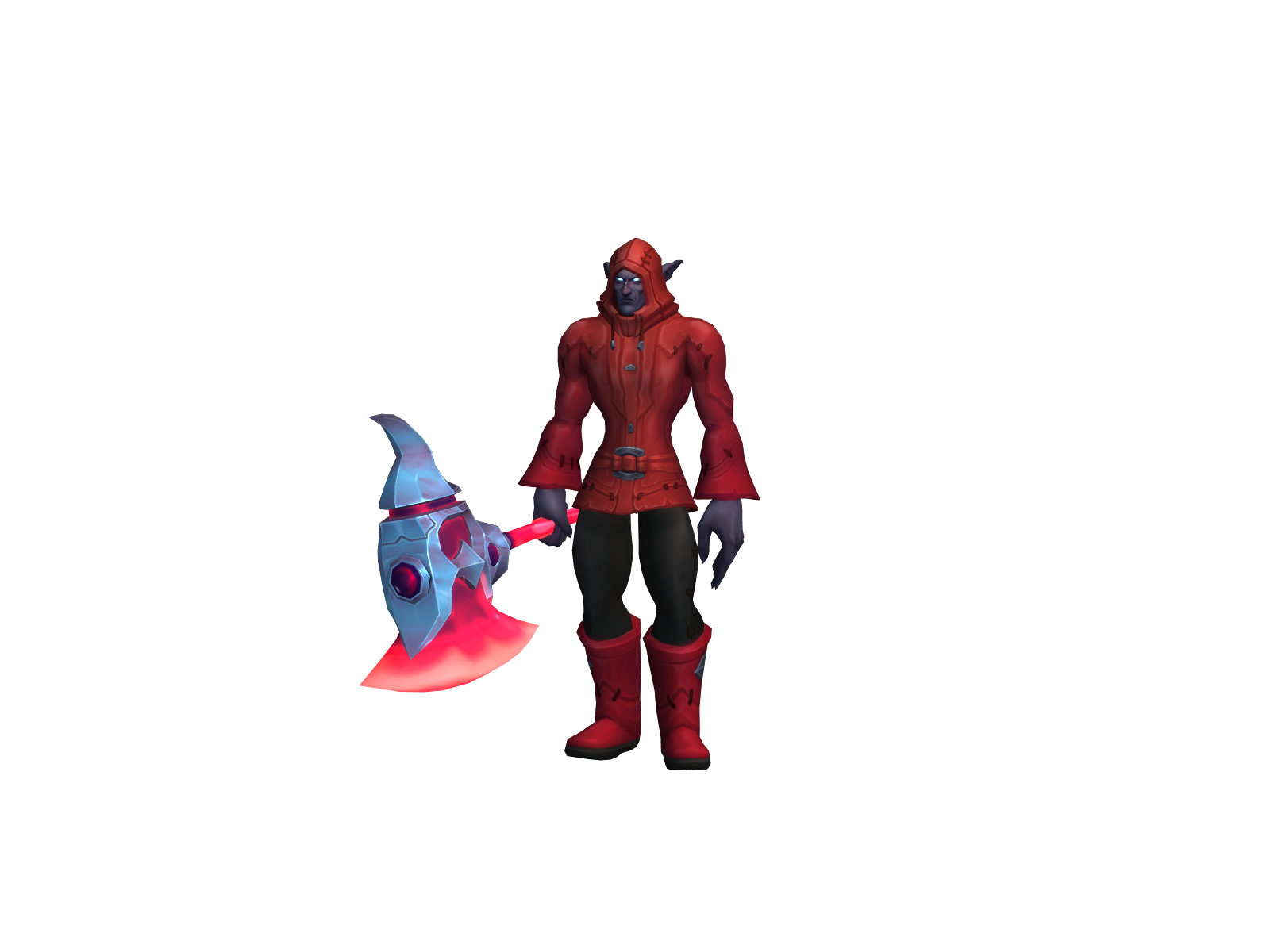 Mackatron 3D character render