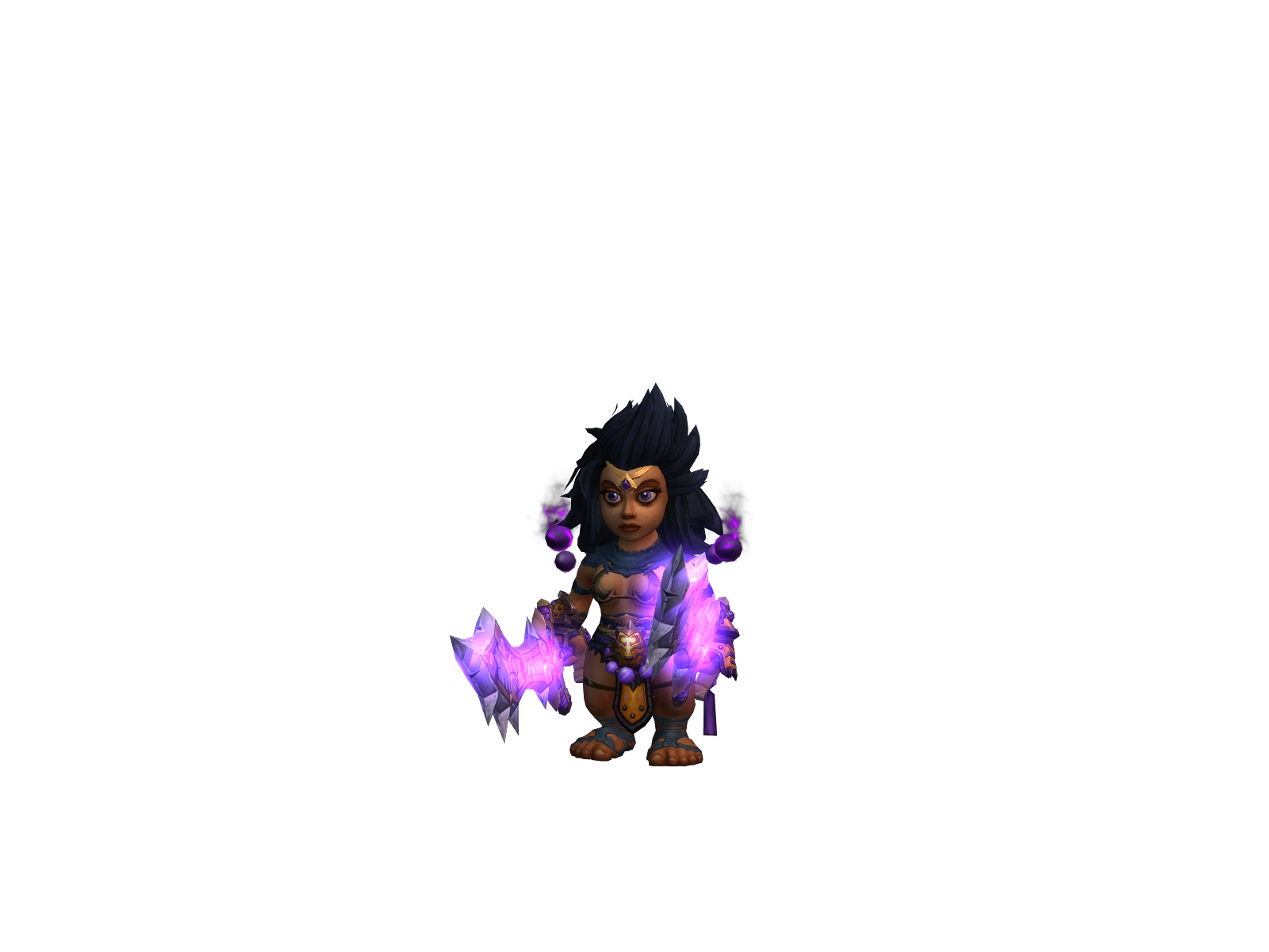 Zyu 3D character render
